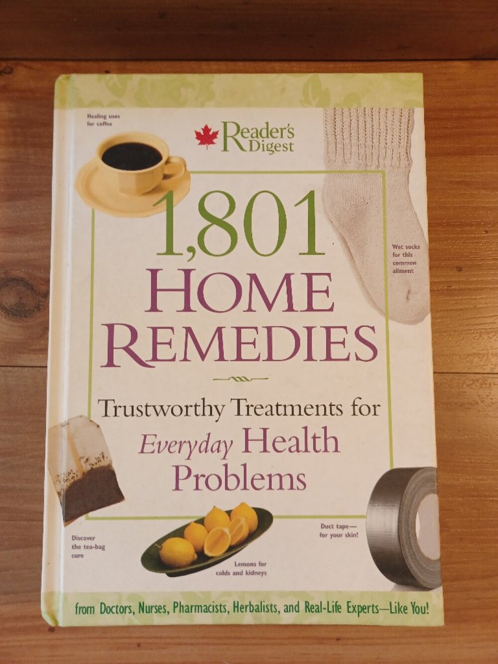 1,801 Home Remedies By Reader's Digest Book